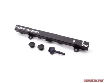 Hybrid Racing K-Series Fuel Rail Dust Black Honda Civic | Acura RSX 2002-2006 - HYB-FRL-01-16