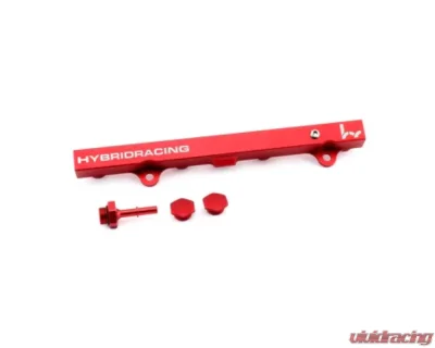 Hybrid Racing K-Series Fuel Rail Dust Red Honda Civic | Acura RSX 2002-2006 - HYB-FRL-01-17