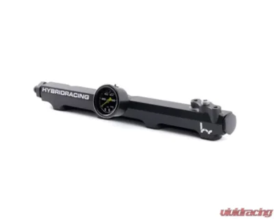 Hybrid Racing High Flow Fuel Rail B-Series Universal Dust Black - HYB-FRL-01-30