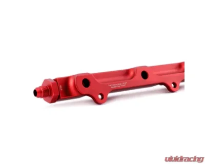 Hybrid Racing High Flow Fuel Rail B-Series Universal Dust Red - HYB-FRL-01-31