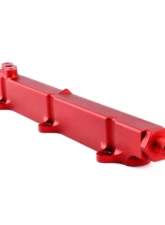 Hybrid Racing High Flow Fuel Rail B-Series Universal Dust Red                                     - HYB-FRL-01-31 - Image 3