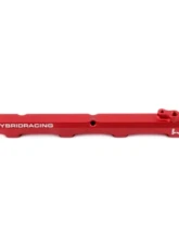 Hybrid Racing High Flow Fuel Rail B-Series Universal Dust Red                                     - HYB-FRL-01-31 - Image 4