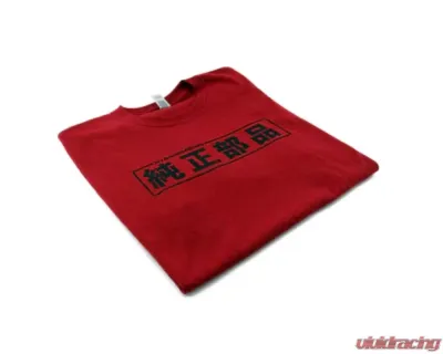 Hybrid Racing Genuine Goods T-Shirt Red - HYB-JPS-00-XL
