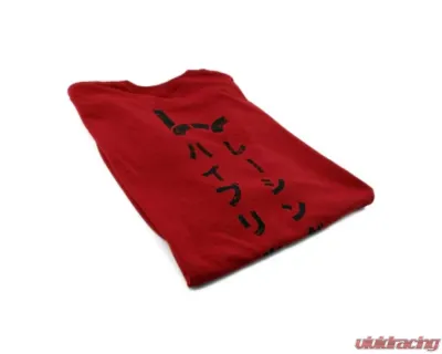 Hybrid Racing Genuine Goods T-Shirt Red - HYB-JPS-00-XL