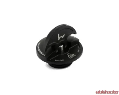 Hybrid Racing Slim Oil Cap V2 In Dust Black - HYB-OCA-01-05