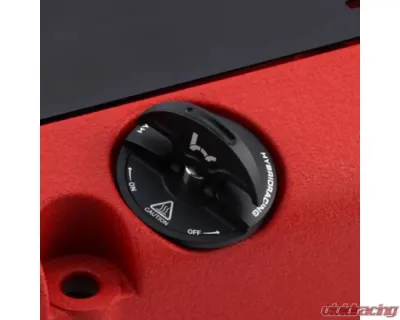 Hybrid Racing Slim Oil Cap V2 In Dust Black - HYB-OCA-01-05