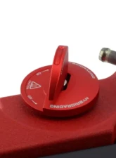 Hybrid Racing Slim Oil Cap V2 In Dust Red                                     - HYB-OCA-01-07 - Image 3
