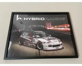 Hybrid Racing X Eric Kutil Racing #82 GLTC Racecar Poster
