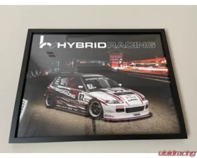 Hybrid Racing X Eric Kutil Racing #82 GLTC Racecar Poster - HYB-PST-00-01