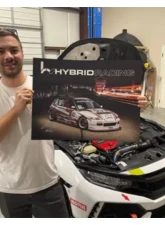 Hybrid Racing X Eric Kutil Racing #82 GLTC Racecar Poster                                     - HYB-PST-00-01 - Image 2