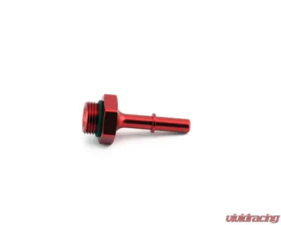 Hybrid Racing Push-On Fuel Fitting Dust Red Honda Civic Si | Acura RSX 2001-2006 - HYB-QDF-01-13
