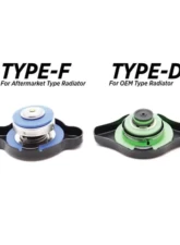Hybrid Racing Performance Radiator Cap C Type D Green                                     - HYB-RAC-01-03 - Image 4