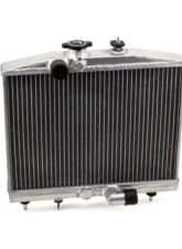 Hybrid Racing K-Swap Halfsize Radiator Honda Civic | Del Sol with K-Swap 1992-1997                                     - HYB-RAD-01-05 - Image 4