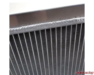 Hybrid Racing K-Swap Halfsize Radiator Honda Civic | Del Sol with K-Swap 1992-1997 - HYB-RAD-01-05
