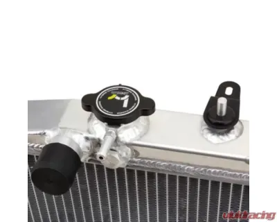 Hybrid Racing K-Swap Fullsize Radiator Honda Civic | Del Sol with K-Swap 1992-1997 - HYB-RAD-01-08