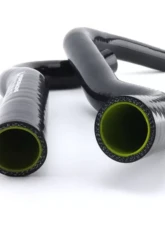 Hybrid Racing Silicone Radiator Hoses Black Honda Civic Si EM1 1999-2000                                     - HYB-RAH-01-33 - Image 3
