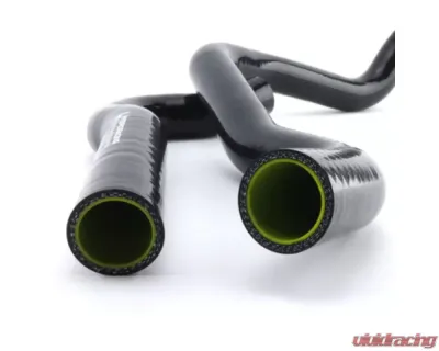 Hybrid Racing Silicone Radiator Hoses Black Honda Civic Si EM1 1999-2000 - HYB-RAH-01-33