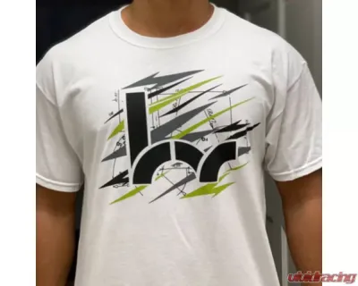 Hybrid Racing Livery T-Shirt White - HYB-RCT-00-0L