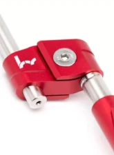 Hybrid Racing Adjustable Short Shifter Assembly for B&D Series Red                                     - HYB-SAS-01-32 - Image 3