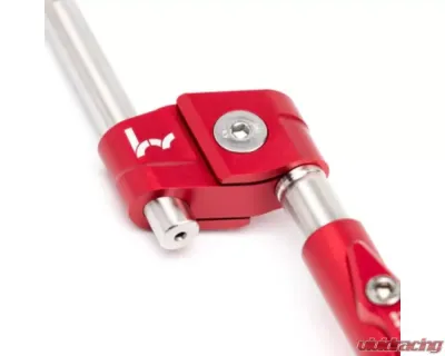 Hybrid Racing Adjustable Short Shifter Assembly for B&D Series Red - HYB-SAS-01-32