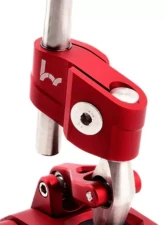 Hybrid Racing Adjustable Short Shifter Assembly Dust Red Honda Civic 2016-2020                                     - HYB-SAS-01-36 - Image 4