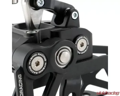 Hybrid Racing Short Shifter Assembly Dust Black Acura TSX | TL | Honda Accord 2004-2008 - HYB-SAS-01-55