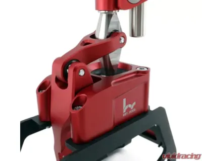 Hybrid Racing Short Shifter Assembly Dust Red Acura TSX | TL | Honda Accord 2004-2008 - HYB-SAS-01-56