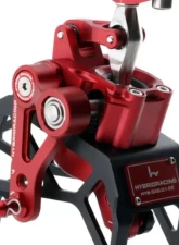 Hybrid Racing Short Shifter Assembly Dust Red Honda Civic 2012-2015                                     - HYB-SAS-01-66 - Image 2