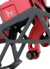 Hybrid Racing Short Shifter Assembly Dust Red Honda Civic 2012-2015                                     - HYB-SAS-01-66 - Image 3