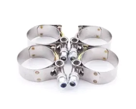 Hybrid Racing T-Bolt Radiator Hose Clamp Kit Universal
