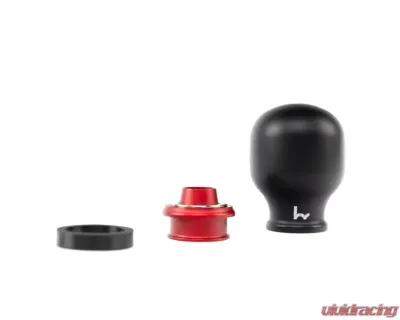 Hybrid Racing Black | Red Chicane Shift Knob Honda M10x1.5 - HYB-NOB-01-21