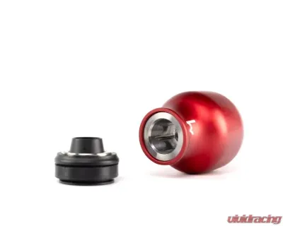 Hybrid Racing Red | Black Chicane Shift Knob Honda M10x1.5 - HYB-NOB-01-22