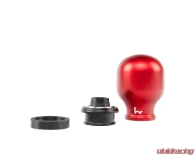 Hybrid Racing Red | Black Chicane Shift Knob Honda M10x1.5 - HYB-NOB-01-22