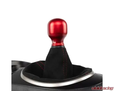 Hybrid Racing Red | Black Chicane Shift Knob Honda M10x1.5 - HYB-NOB-01-22