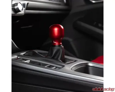 Hybrid Racing Red | Black Chicane Shift Knob Honda M10x1.5 - HYB-NOB-01-22