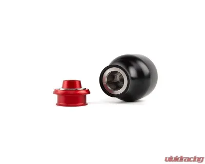Hybrid Racing Black/Red Delrin Chicane Shift Knob Honda | Acura - HYB-NOB-01-25
