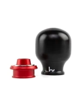 Hybrid Racing Black/Red Delrin Chicane Shift Knob Honda | Acura                                     - HYB-NOB-01-25 - Image 3