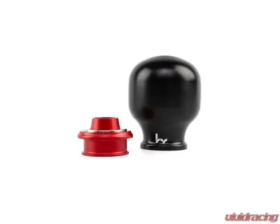 Hybrid Racing Black/Red Delrin Chicane Shift Knob Honda | Acura - HYB-NOB-01-25
