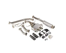 Hybrid Racing Blown Tip Design Formula Exhaust System for 2001-2005 Honda Civic
