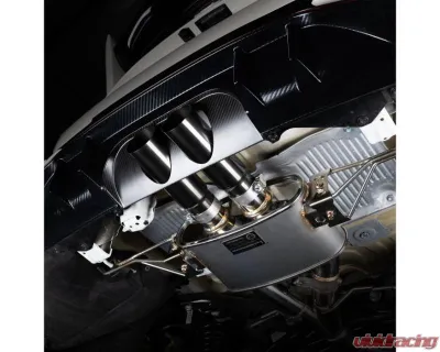 Hybrid Racing Blown Tip Design Formula Exhaust System for 2001-2005 Honda Civic - HYB-CES-01-05