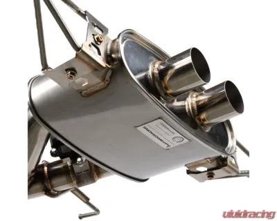 Hybrid Racing Blown Tip Design Formula Exhaust System for 2001-2005 Honda Civic - HYB-CES-01-05