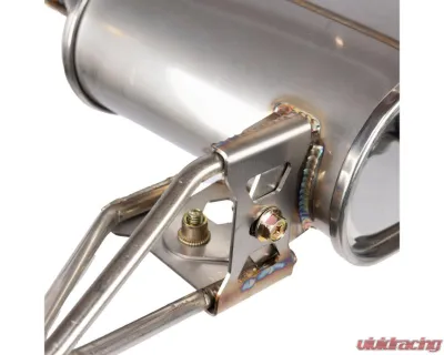 Hybrid Racing Blown Tip Design Formula Exhaust System for 2001-2005 Honda Civic - HYB-CES-01-05