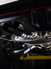 Hybrid Racing Blown Tip Design Formula Exhaust System for 2001-2005 Honda Civic                                     - HYB-CES-01-05 - Image 16