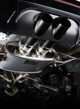 Hybrid Racing Blown Tip Design Formula Exhaust System for 2001-2005 Honda Civic                                     - HYB-CES-01-05 - Image 17
