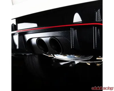 Hybrid Racing Blown Tip Design Formula Exhaust System for 2001-2005 Honda Civic - HYB-CES-01-05