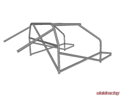 Enjuku Racing ER Spec Drift Car Roll Cage Nissan 350Z - ER-350z-Cage