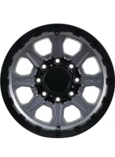 Tremor Alloy Wheels 103 Impact Wheel 20x9 8x170 BP +0m 124.9mm Hub Bore All Graphite Grey with Black Lip                                     - 103-290700GG - Image 4