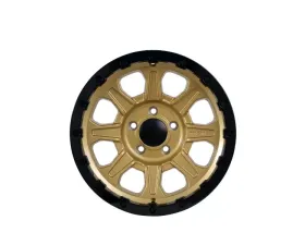 Tremor Alloy Wheels 103 Impact Wheel 20x9 5x5/127 BP 0mm 78.1mm Hub Bore Gloss Gold with Gloss Black Lip
