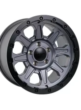 Tremor Alloy Wheels 103 Impact Wheel 20x9 5x5/127 BP 0mm 78.1mm Hub Bore Graphite Grey with Black Lip                                     - 103-290730GG - Image 2