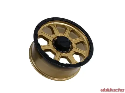 Tremor Alloy Wheels 103 Impact Wheel 20x9 8x6.5/165.1 BP +0mm 121.3mm Hub Bore Gloss Gold with Gloss Black Lip - 103-290810GB